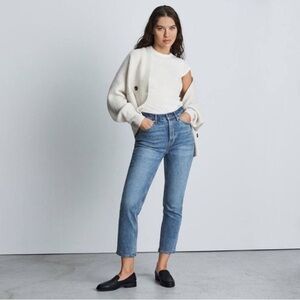 Everlane Jeans The Cheeky High Rise Crop Casual Denim 27